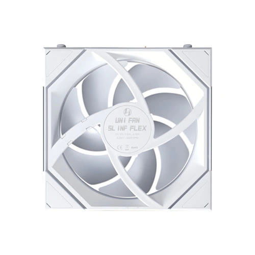 Lian Li UNI Fan SL-INF Flex Wireless ARGB White 120mm Cabinet Fan